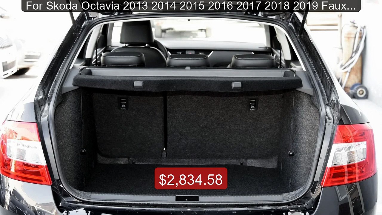 For Skoda Octavia 2013 2014 2015 2016 2017 2018 2019 Faux L... -- Top Pick 2026 | Unbeatable Price!