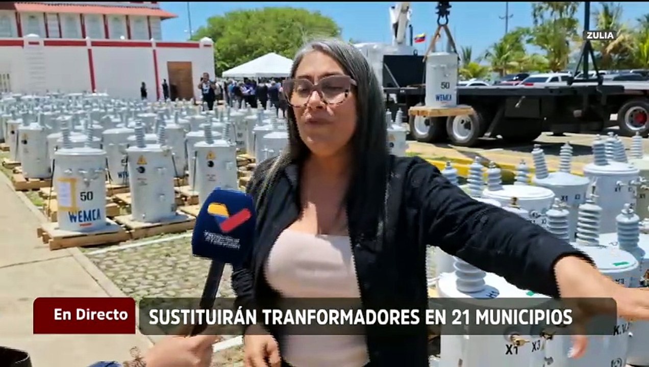 Zulia | Sustituyen transformadores en 21 municipios para optimizar el servicio eléctrico
