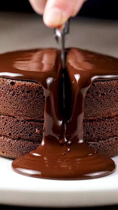 Molten Chocolate Cake ASMR | Gooey Satisfying Dessert Original Sound