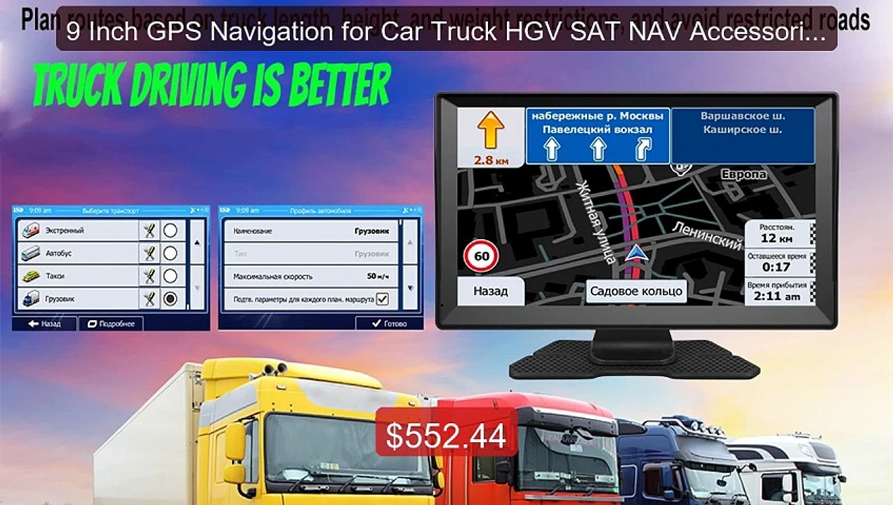 9 Inch GPS Navigation for Car Truck HGV SAT NAV Accessories Tools H... -- Top Rated 2026 | Buy Now!
