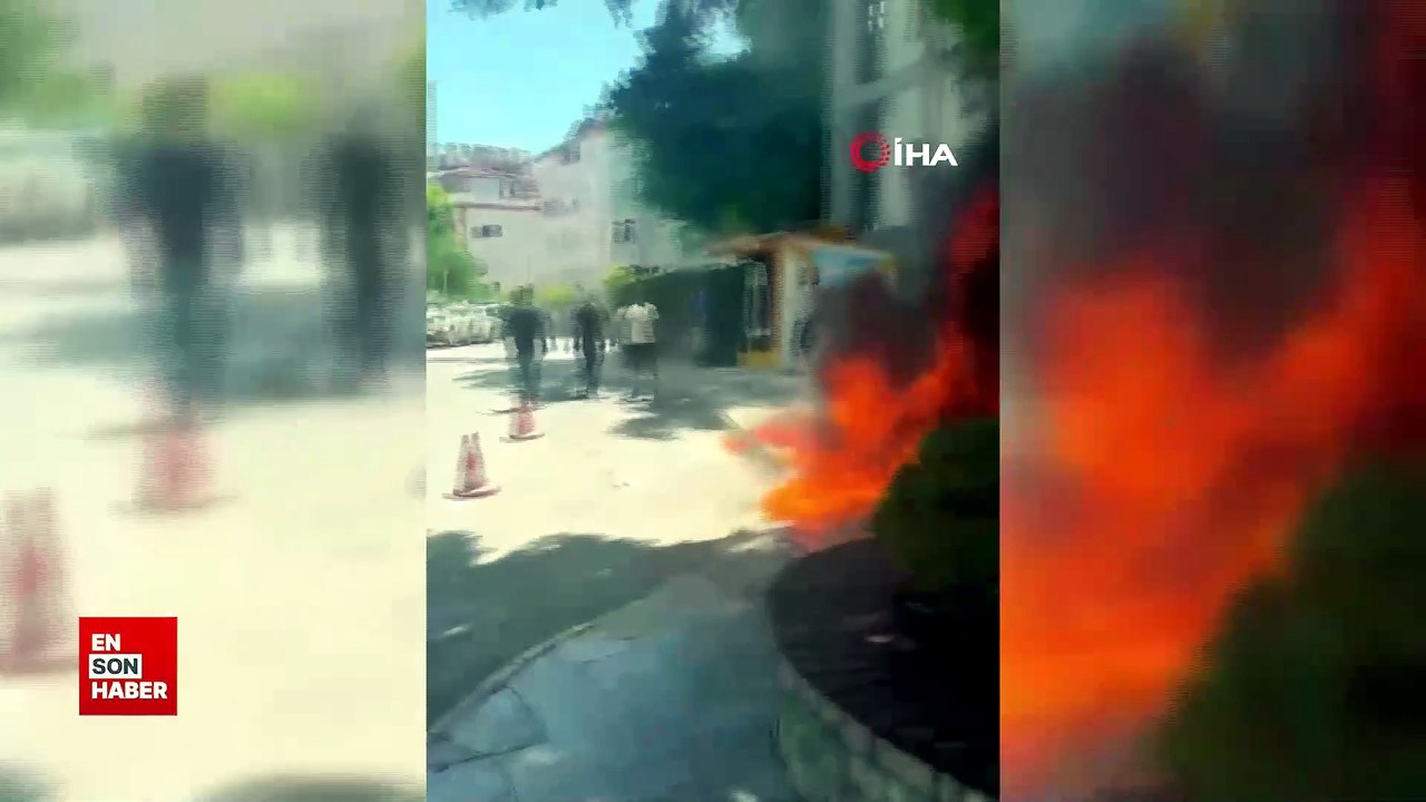 839 bin lira ceza yemesine sebep olan ses sistemini belediye önünde yakan işletme sahibi tutuklandı