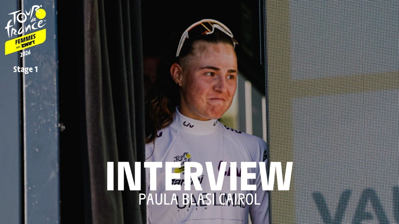 Tour de France Femmes avec Zwift 2026 - Stage 1 Post-race interview