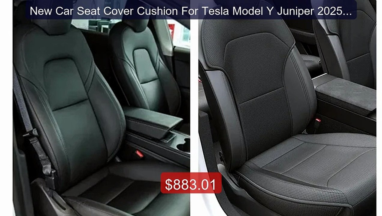 New Car Seat Cover Cushion For Tesla Model Y Juniper 2025 Ful... -- Amazing Value 2026 | Must Have!