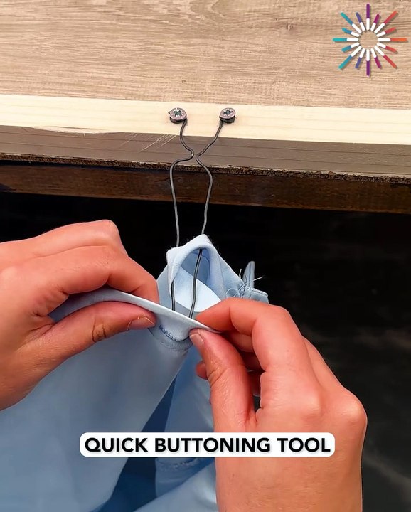 Say goodbye to button struggles 🧵