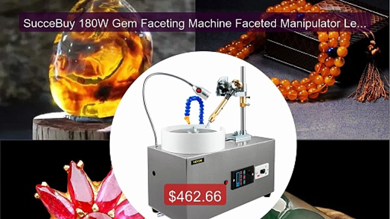 SucceBuy 180W Gem Faceting Machine Faceted Manipulator Led ... -- Top Pick 2026 | Unbeatable Price!