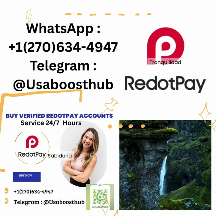 Top #10 Site To Buy Redotpay Accounts : Aged & New