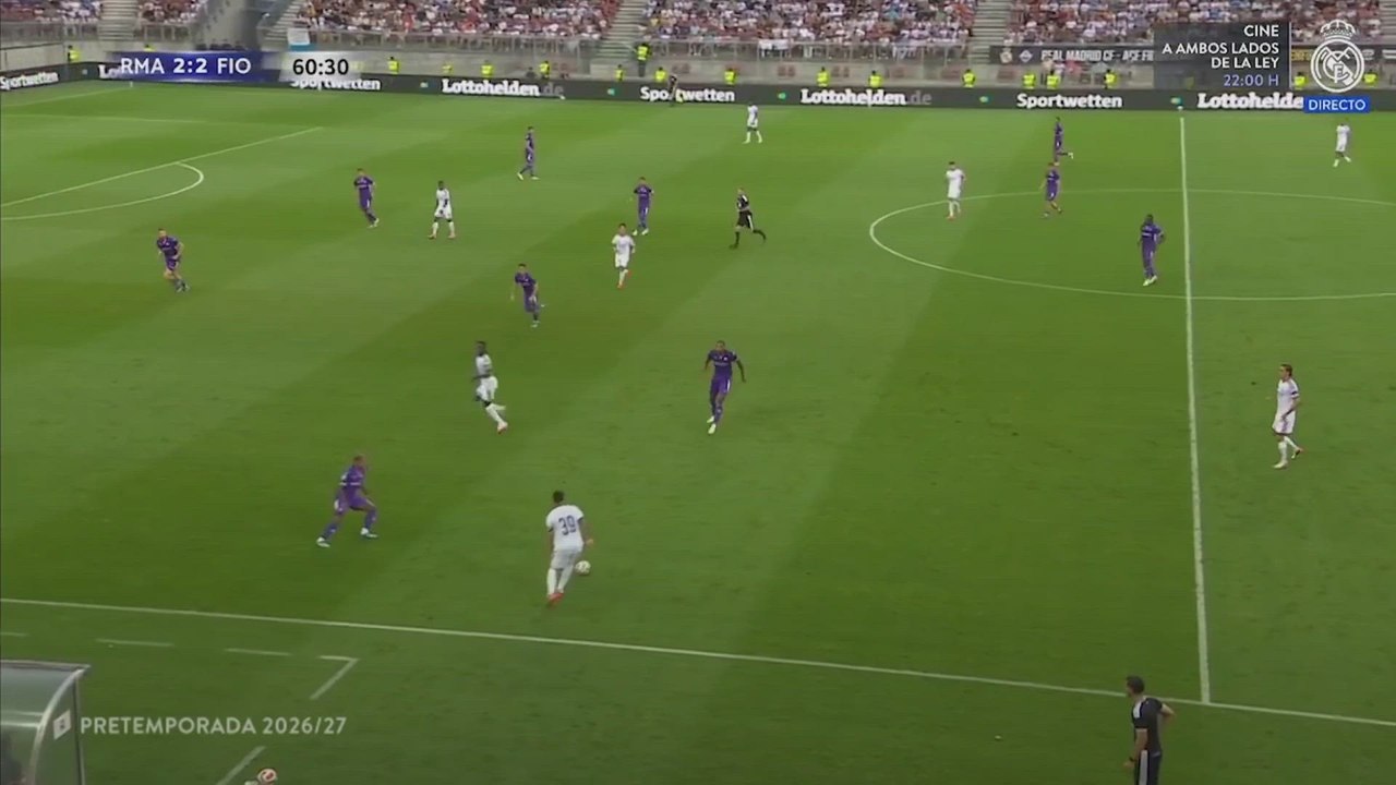 El 'fail' viral de Camavinga en el Real Madrid 2 - Fiorentina 2