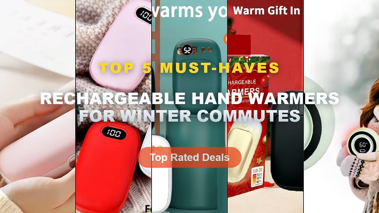 Top 5 Best Rechargeable Hand Warmers For Winter Commutes (Must Have!) - Custom Hand Warmer Rechargeable Handwarmers Mini...