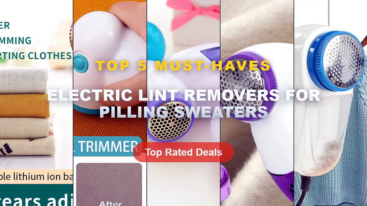 Cheap & Best Electric Lint Removers For Pilling Sweaters Unboxing & Review