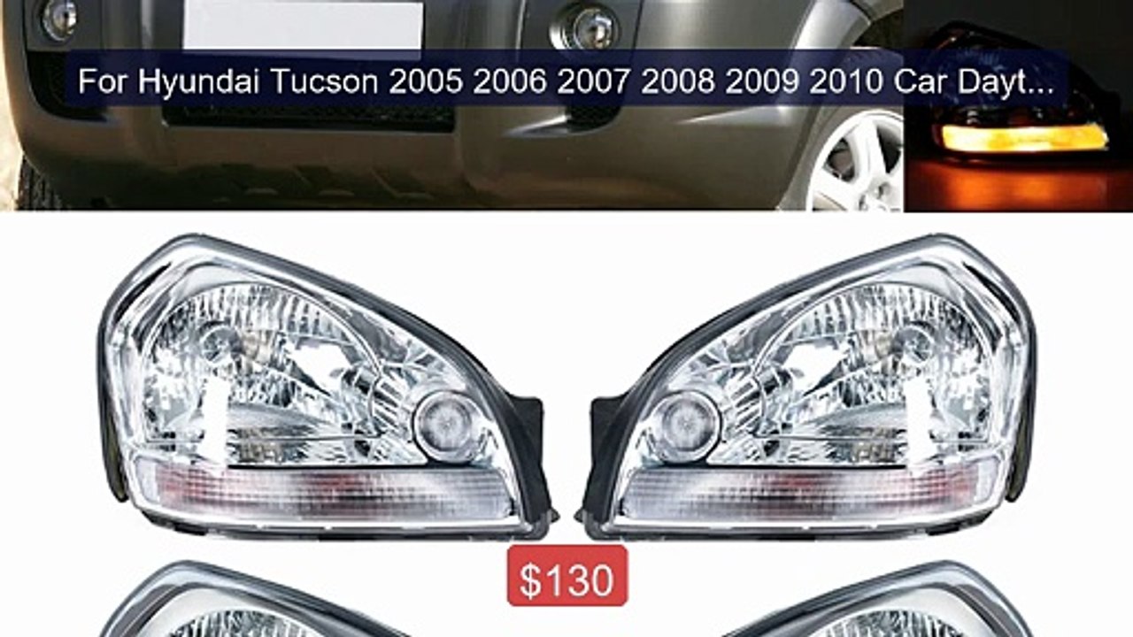 For Hyundai Tucson 2005 2006 2007 2008 2009 2010 Car Daytime R... -- Hot Deal 2026 | Limited Offer!