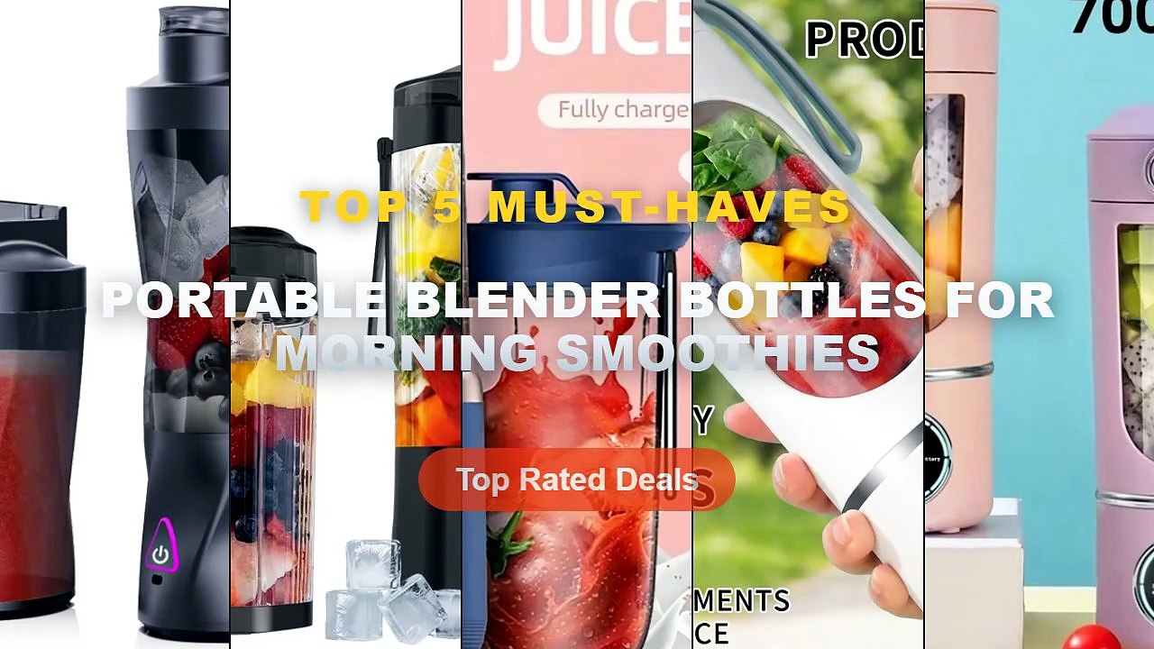 Cheap & Best Portable Blender Bottles For Morning Smoothies Unboxing & Review - New Portable Juice Maker Blender for Sha...