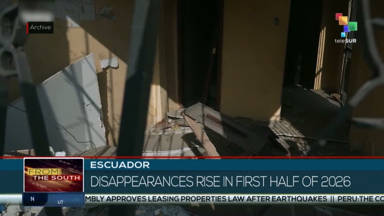 Ecuador, disappearances rise in first half of 2026