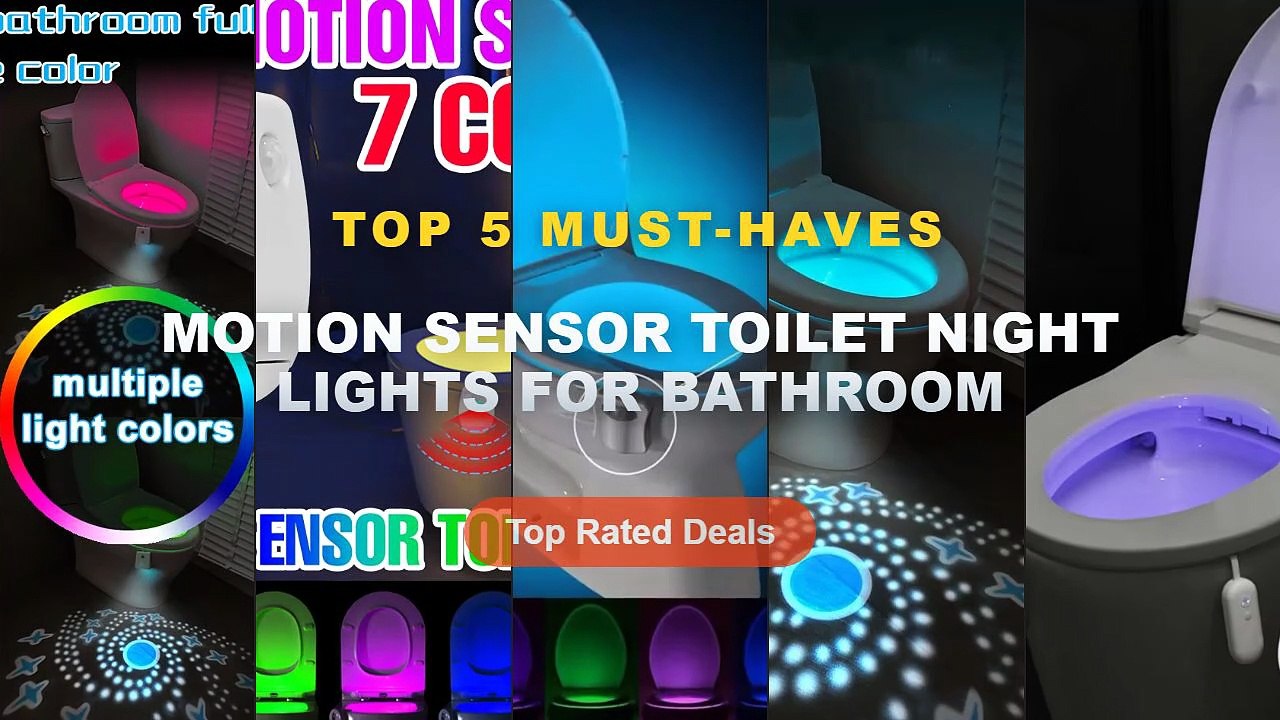 Best Motion Sensor Toilet Night Lights For Bath...