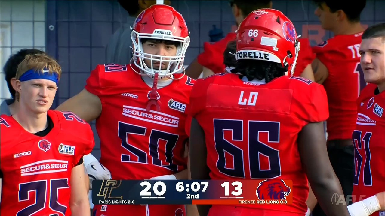 Florence Red Lions - Paris Lights - AFLE - J11