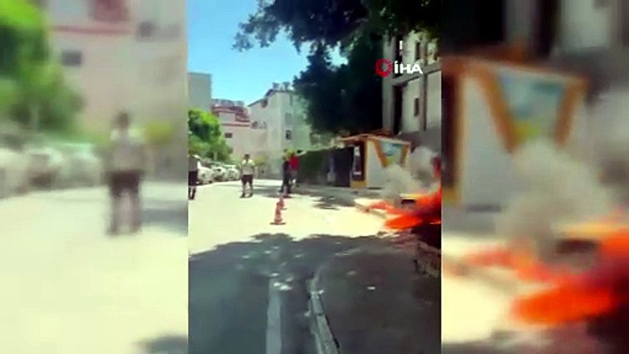 839 bin lira ceza yemesine sebep olan ses sistemini belediye önünde yakan işletme sahibi tutuklandı