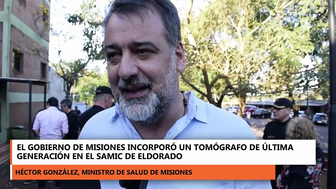 Eldorado: incorporaron un tomógrafo de última generación al Hospital Samic con inversión provincial