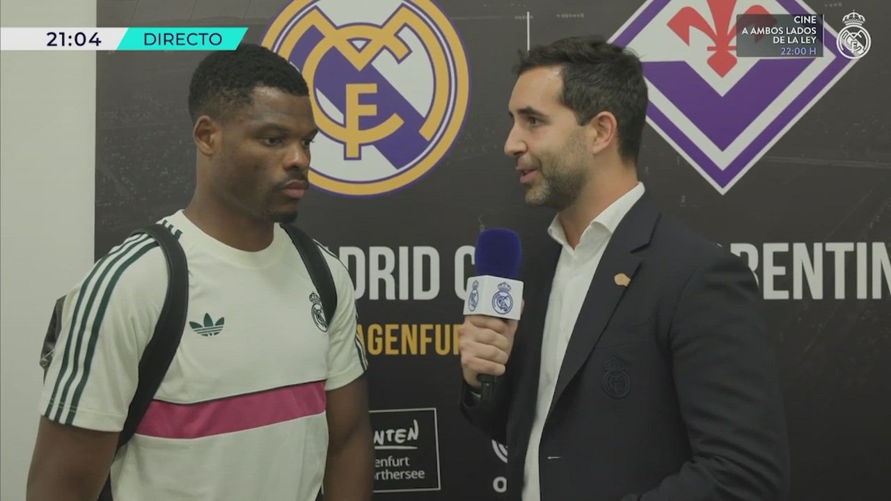 Zona mixta completa del Real Madrid 2 - Fiorentina 2