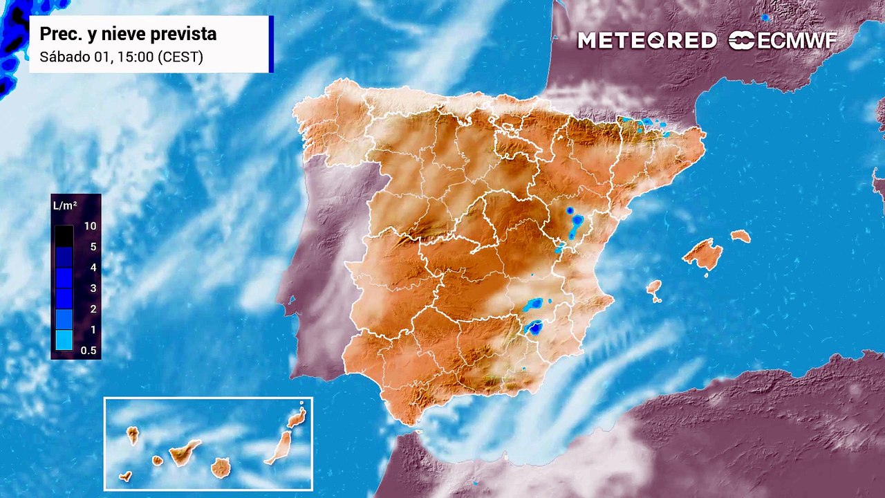 El frente frío, aún sin ser muy activo, activará tormentas fuertes a su paso