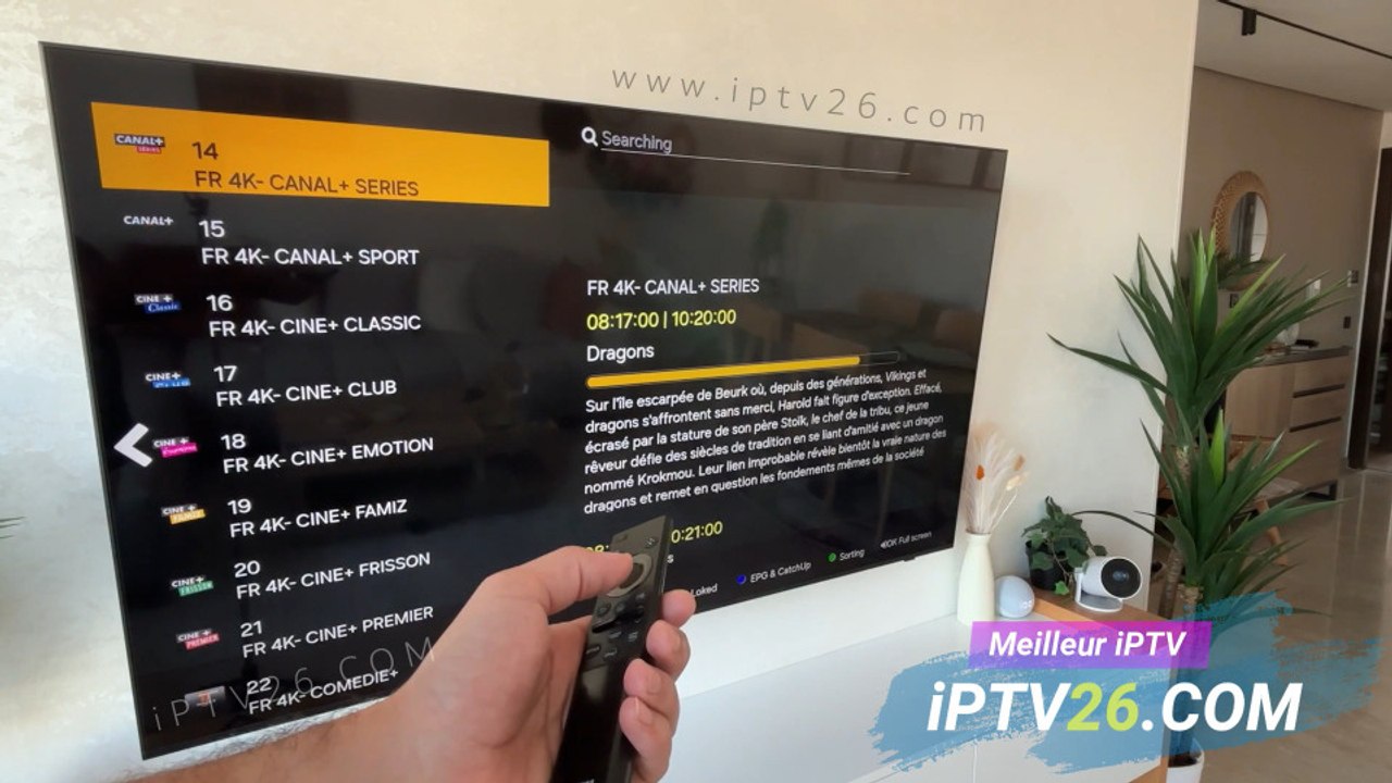 Configuration set IPTV sur Samsung TV sans décodeur ?