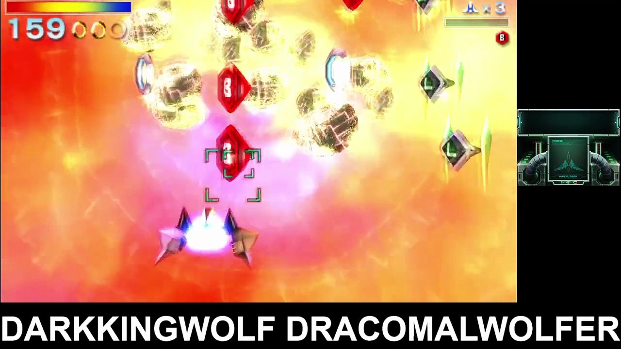 STARFOX 64 3D. RUTA FACIL. GAMEPLAY #5. EN ESPAÑOL CASTELLANO. (MODO ESPERTO)