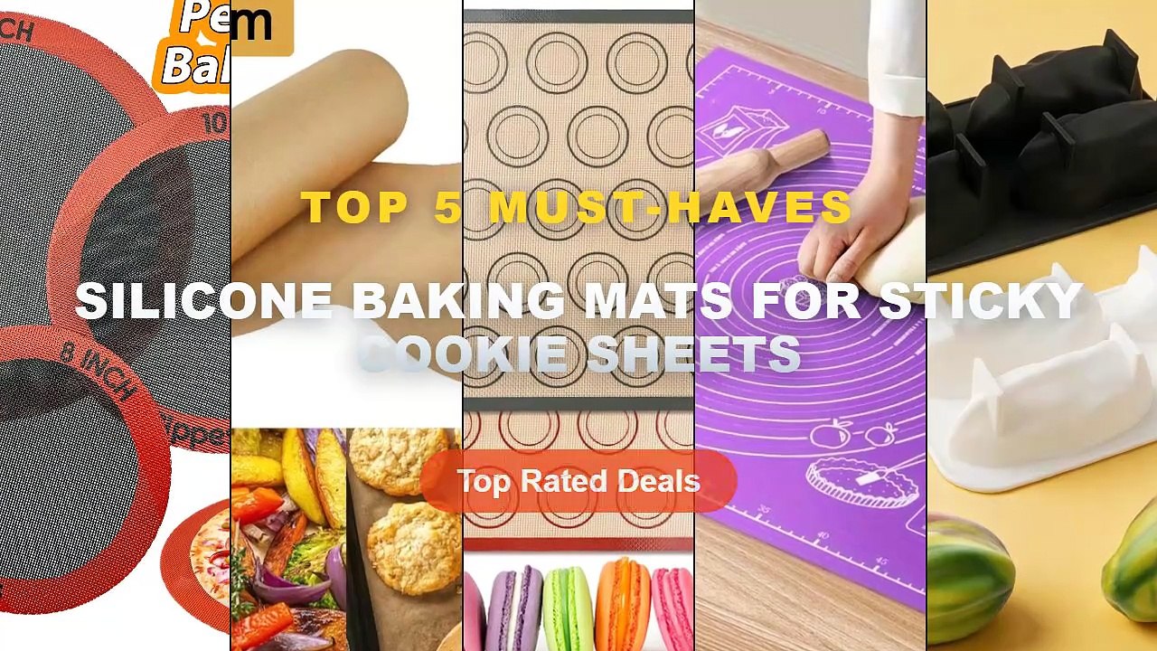 Best Silicone Baking Mats For Sticky Cookie She...