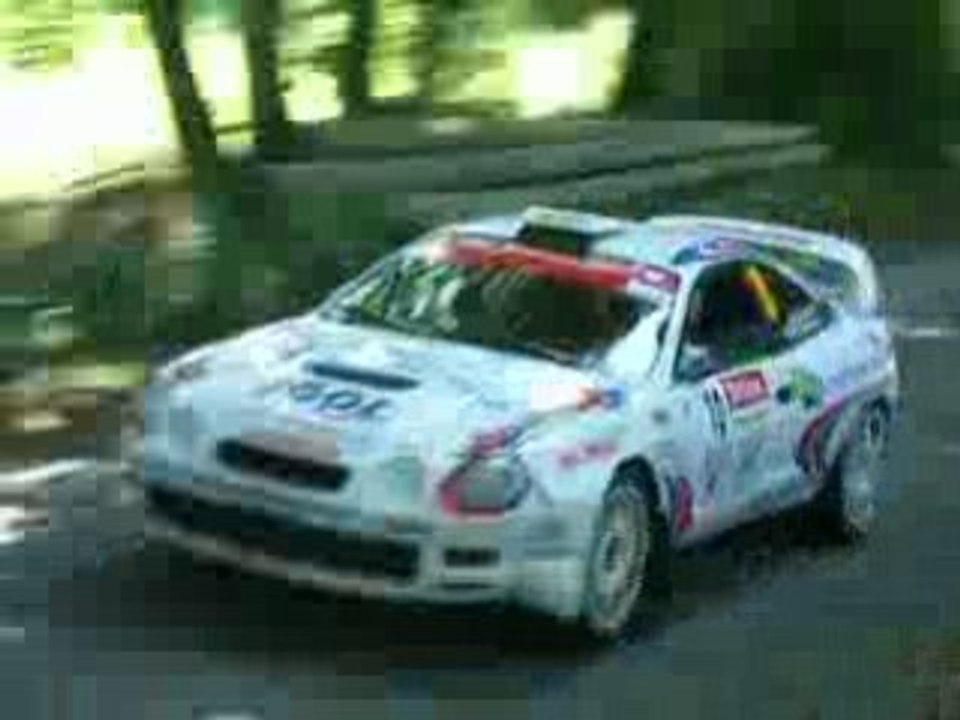 Patrick Rouillard Rallye Rouergue 2008 Toyota Celica GT Four