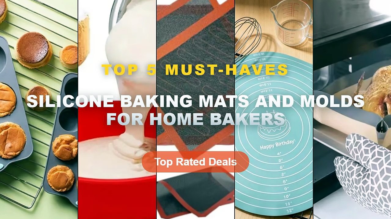 Don't Buy Silicone Baking Mats And Molds For Ho...
