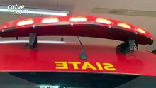 Jovem fica ferida em acidente no centro de Cascavel