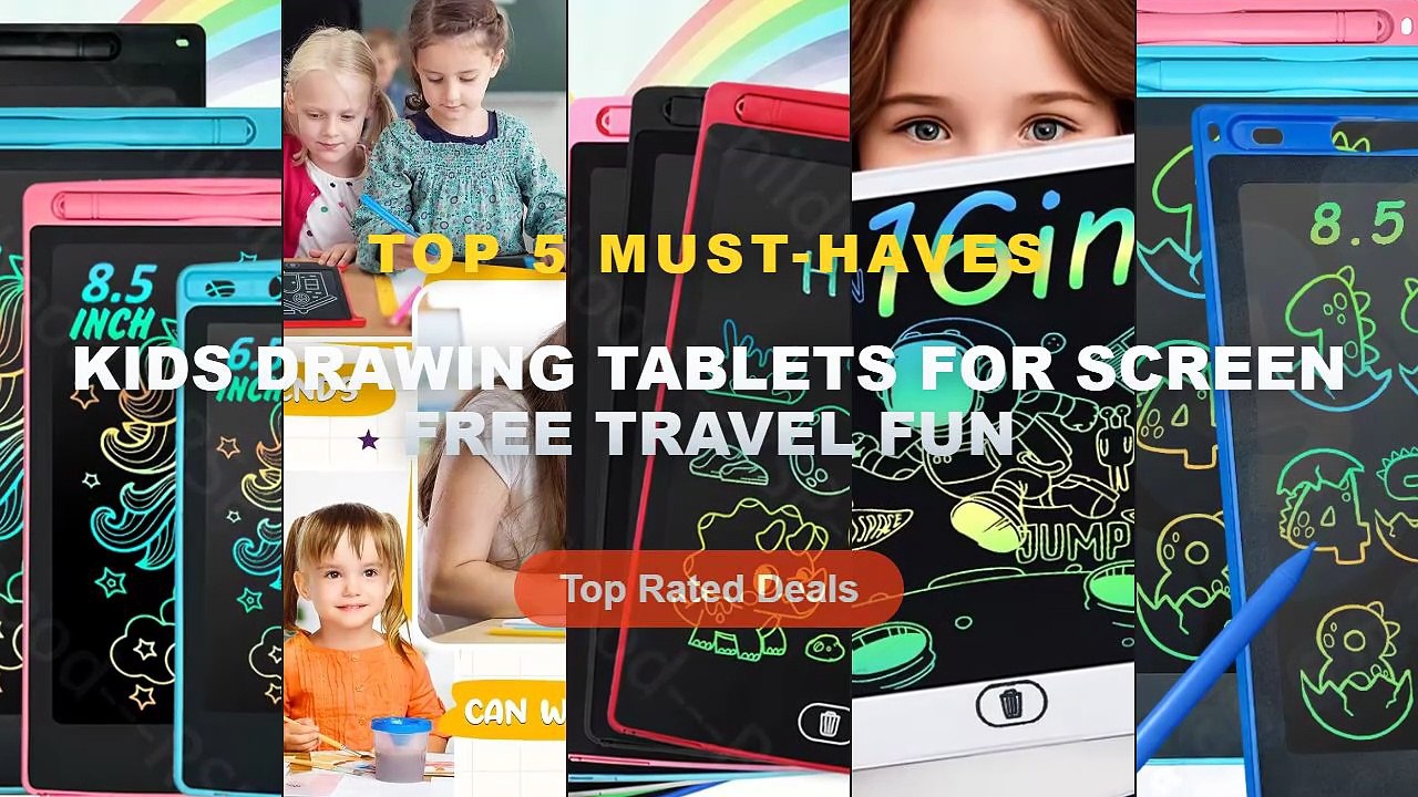 Ultimate Guide to the Best Kids Drawing Tablets For Screen Free Travel Fun - Mini LCD Writing Tablet for Kids Electronic...