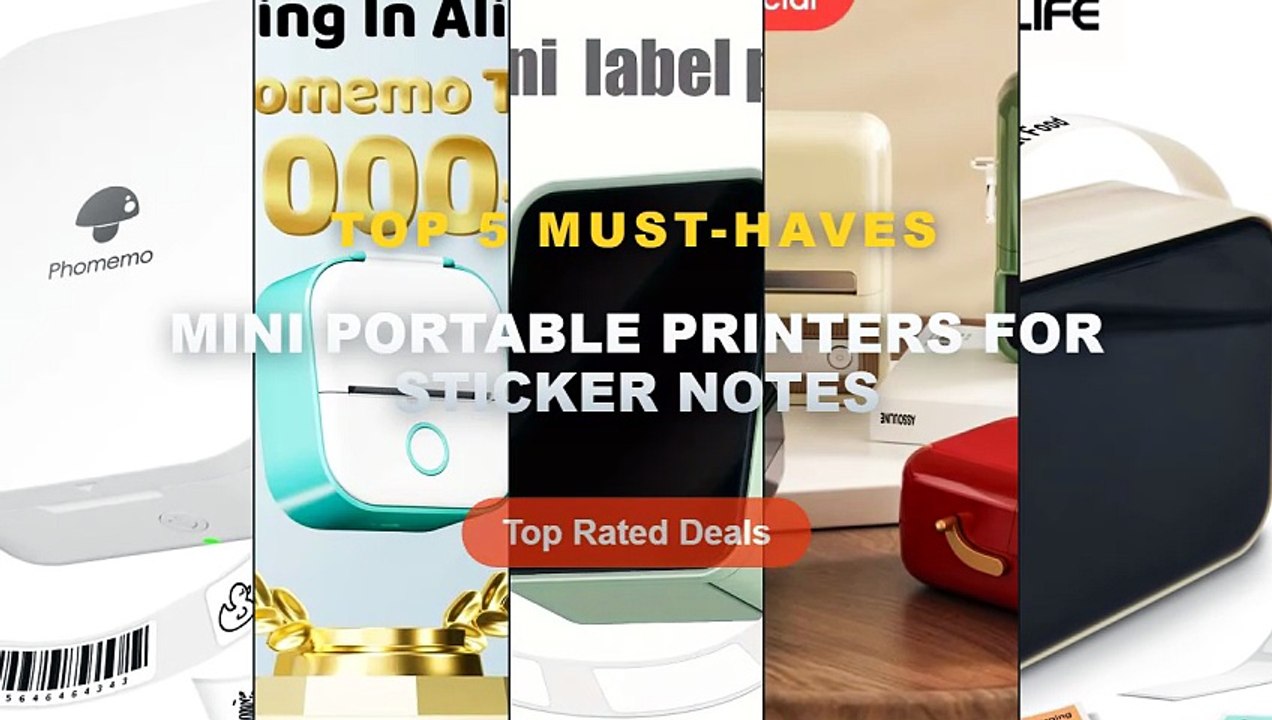 Don't Buy Mini Portable Printers For Sticker Notes Before Watching This! - Phomemo Q30 Label Printer Mini Printer Pocket...