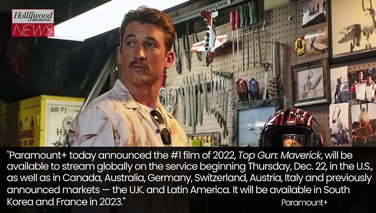 ‘Top Gun: Maverick’ to Hit Paramount+ in Late December | THR News [Full Movie]