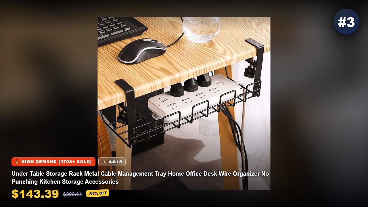 Why Everyone Is Buying Under Desk Cable Management Trays For Clean Setups
