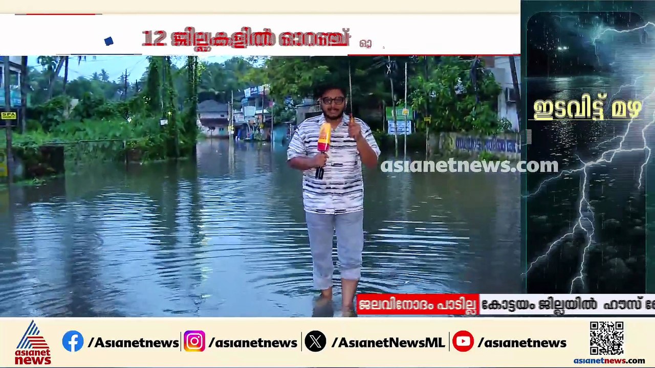 കോഴിക്കോട് മഴയ്ക്ക് നേരിയ ശമനം; ചുരത്തിലും മലയോ...