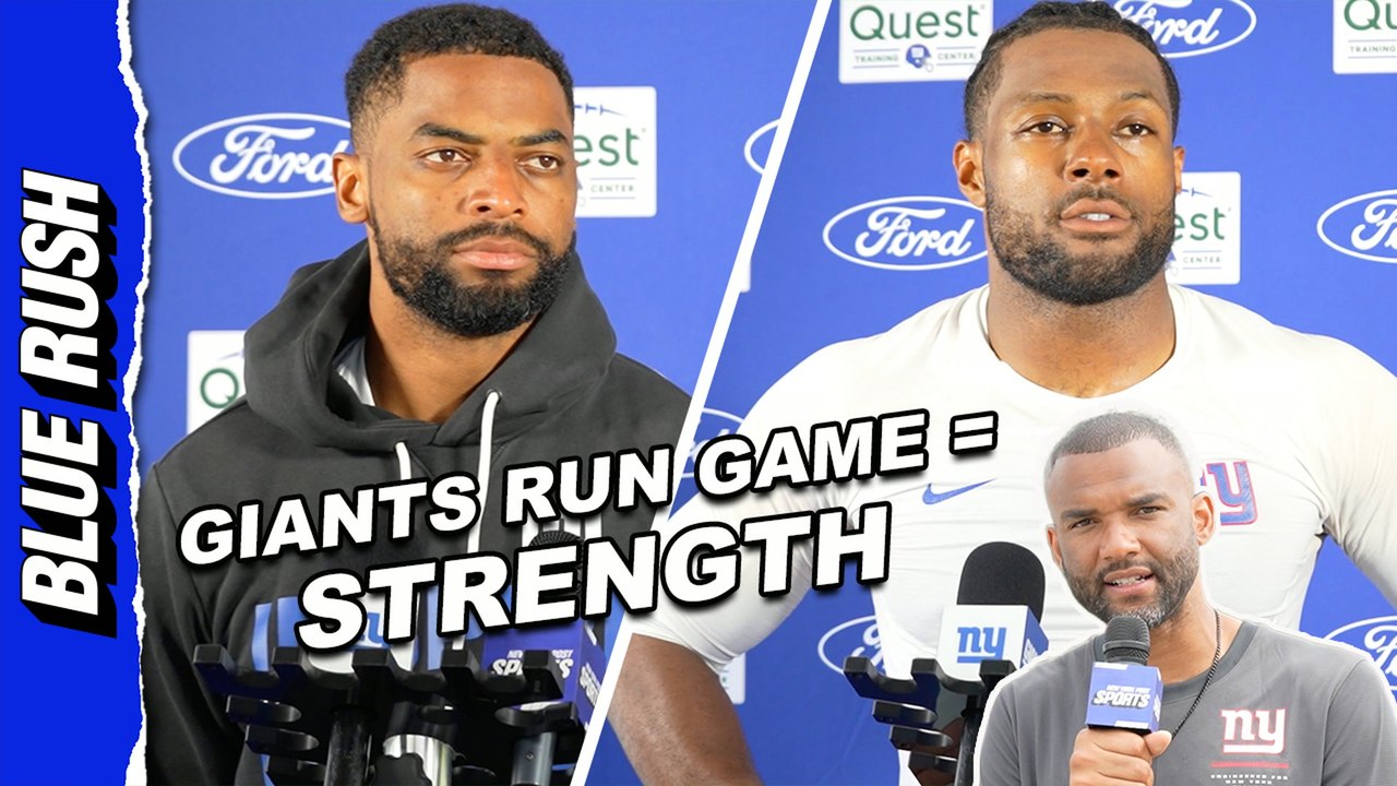 Giants Training Camp Day 4: Ground Game Looks Strong | Blue Rush