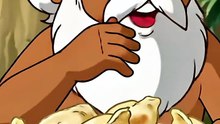 童話のような笑顔で餃子をむさぼり食うニラ仙人 ＃３
