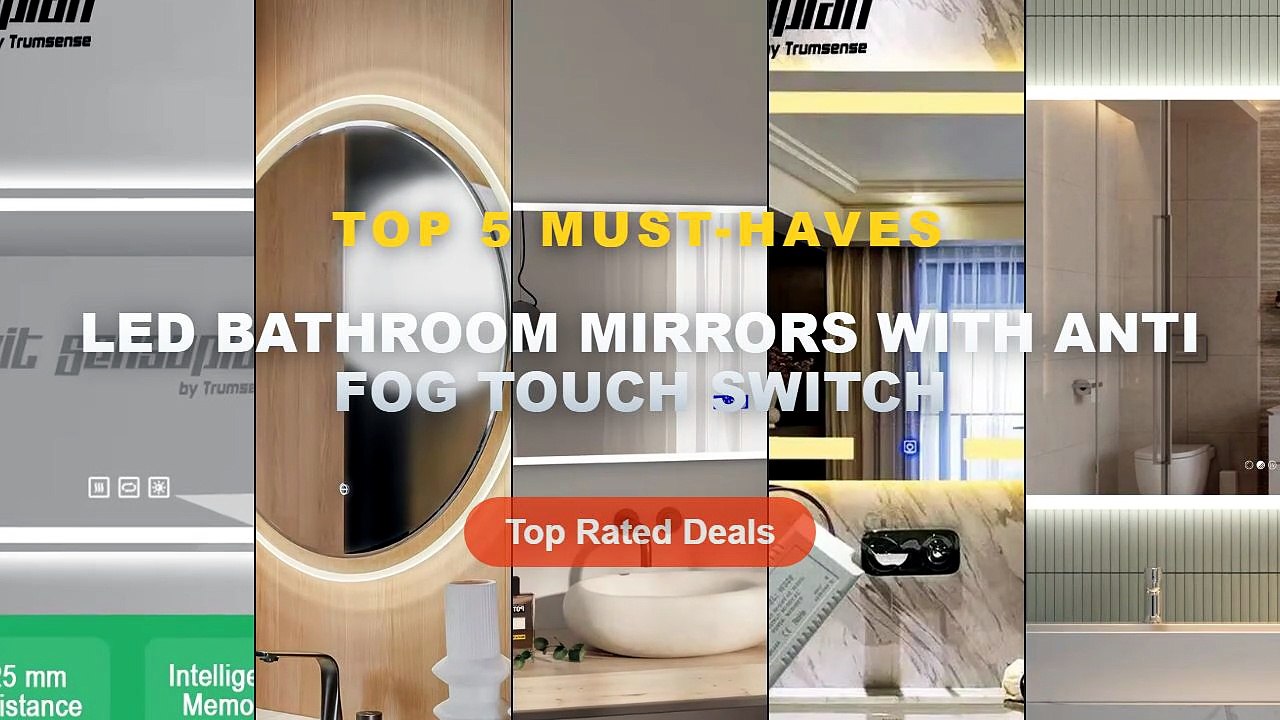 Ultimate Guide to the Best LED Bathroom Mirrors...