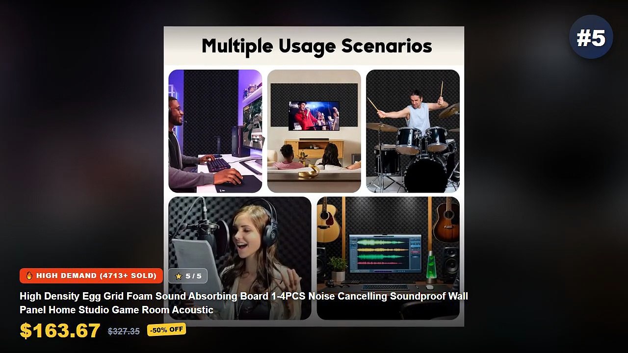 Why Everyone Is Buying Acoustic Foam Panels For...