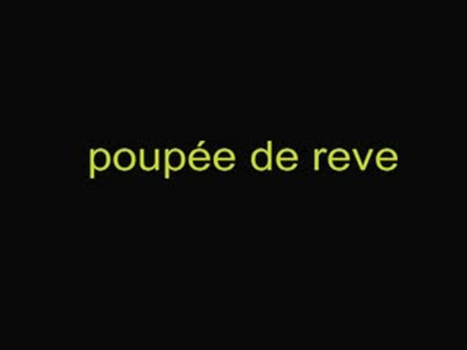 Poupéedereve