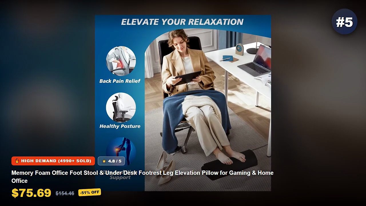 Why Everyone Is Buying Under Desk Foot Rests And Cable Trays