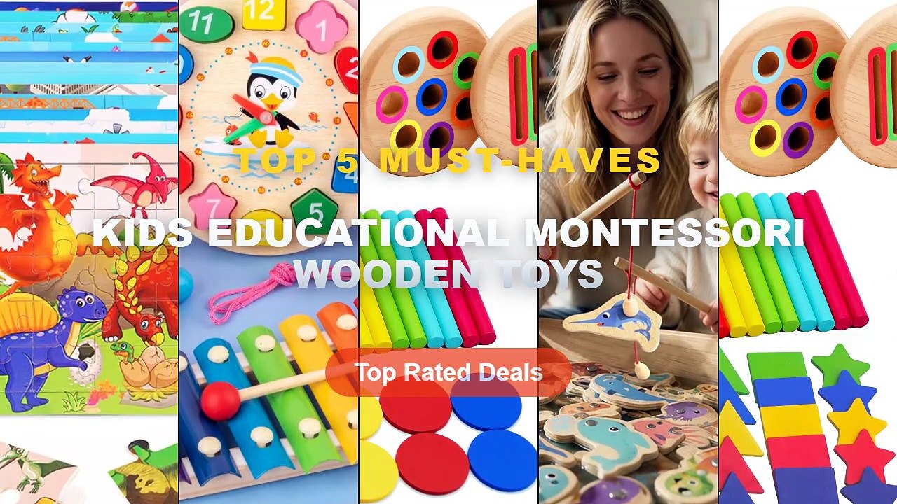 Why Everyone Is Buying Kids Educational Montess...