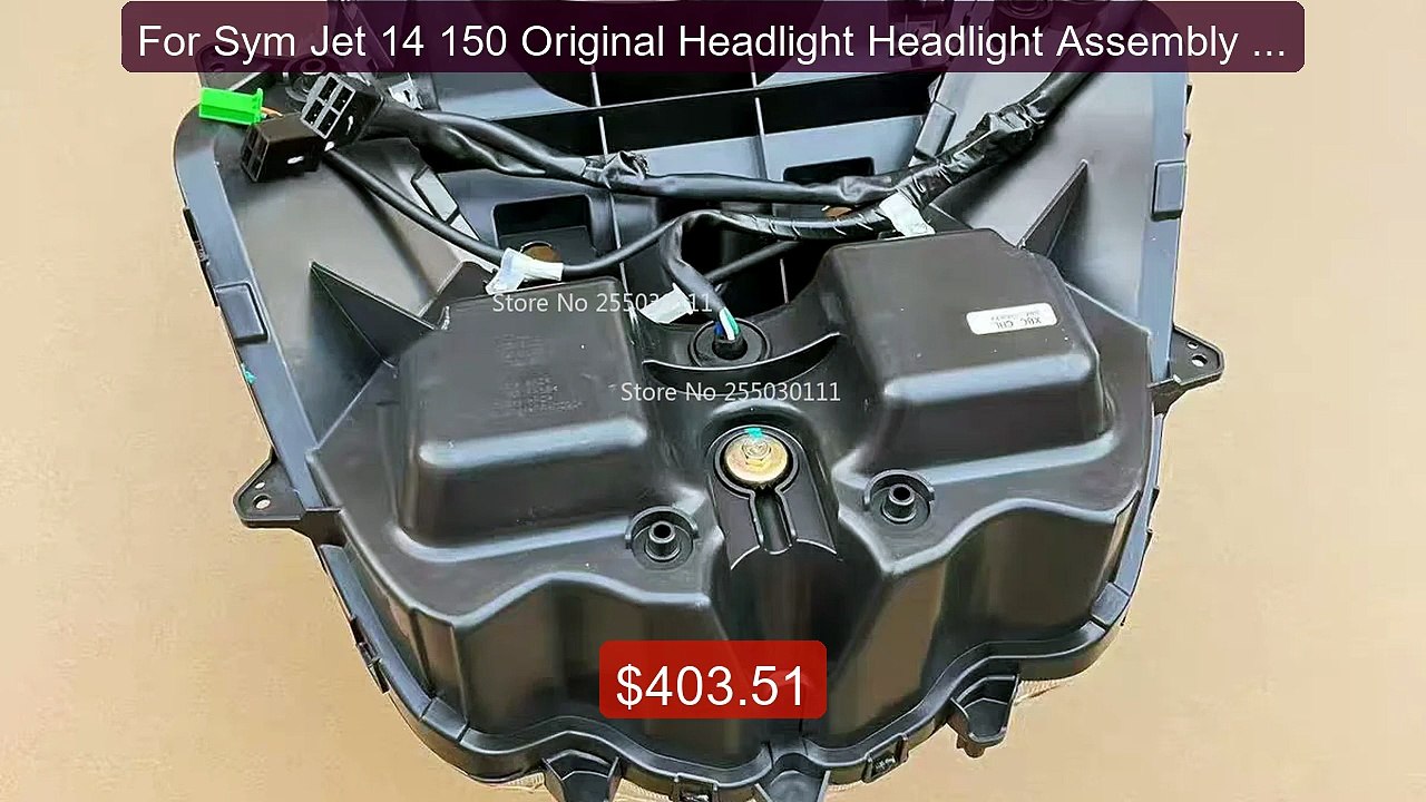 For Sym Jet 14 150 Original Headlight Headlight Assembly Sym J... -- Best Buy 2026 | Great Quality!