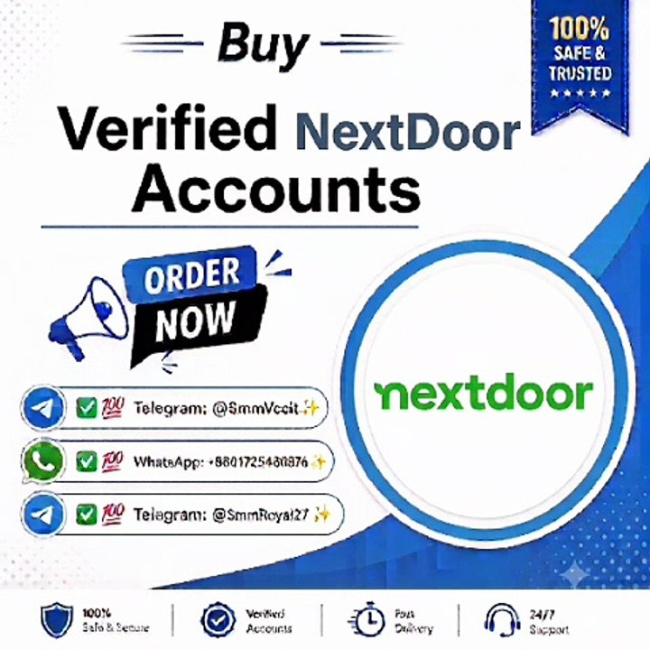 0999 Trusted Sources to Buying NextDoor Accounts