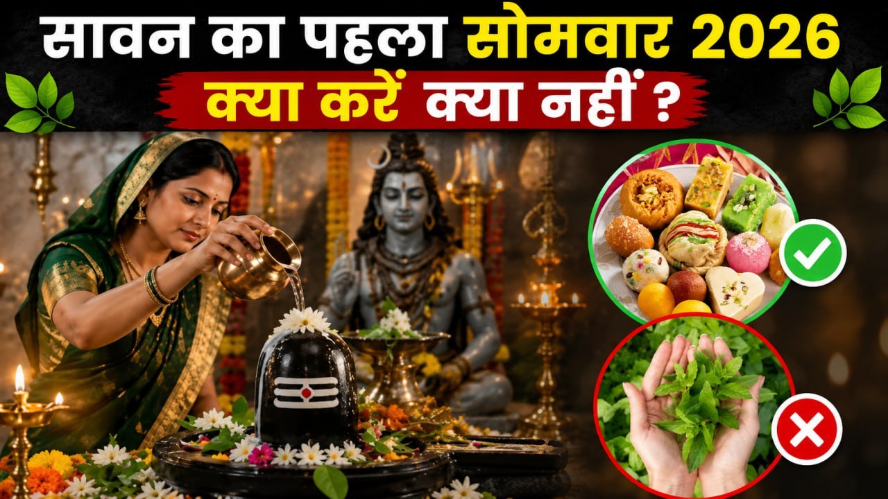 Sawan First Somwar 2026: सावन के पहले सोमवार कैसे करें भगवान शिव की पूजा और क्या करें क्या नहीं ?