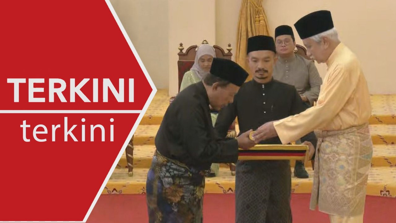 [TERKINI] Majlis Istiadat pelantikan dan mengangkat sumpah jawatan Menteri Besar Negeri Sembilan