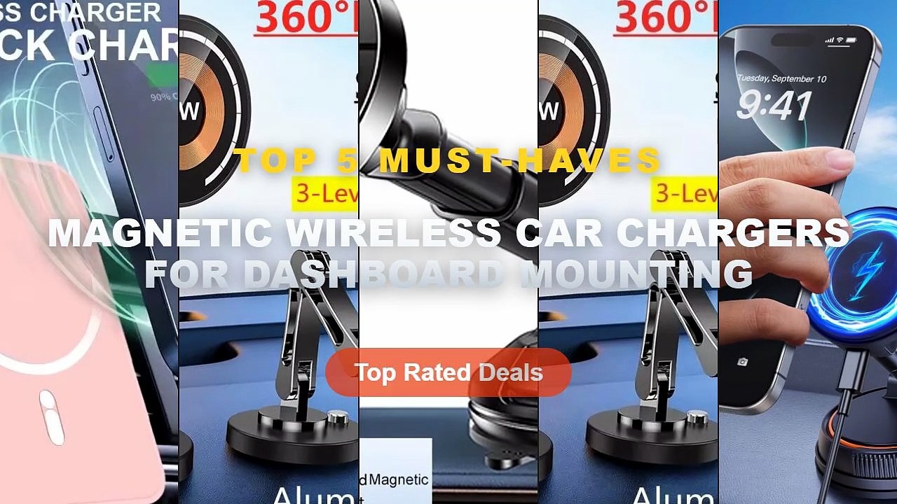 Why Everyone Is Buying Magnetic Wireless Car Chargers For Dashboard Mounting - Magnetic Car Wireless Charger Stand Magne...