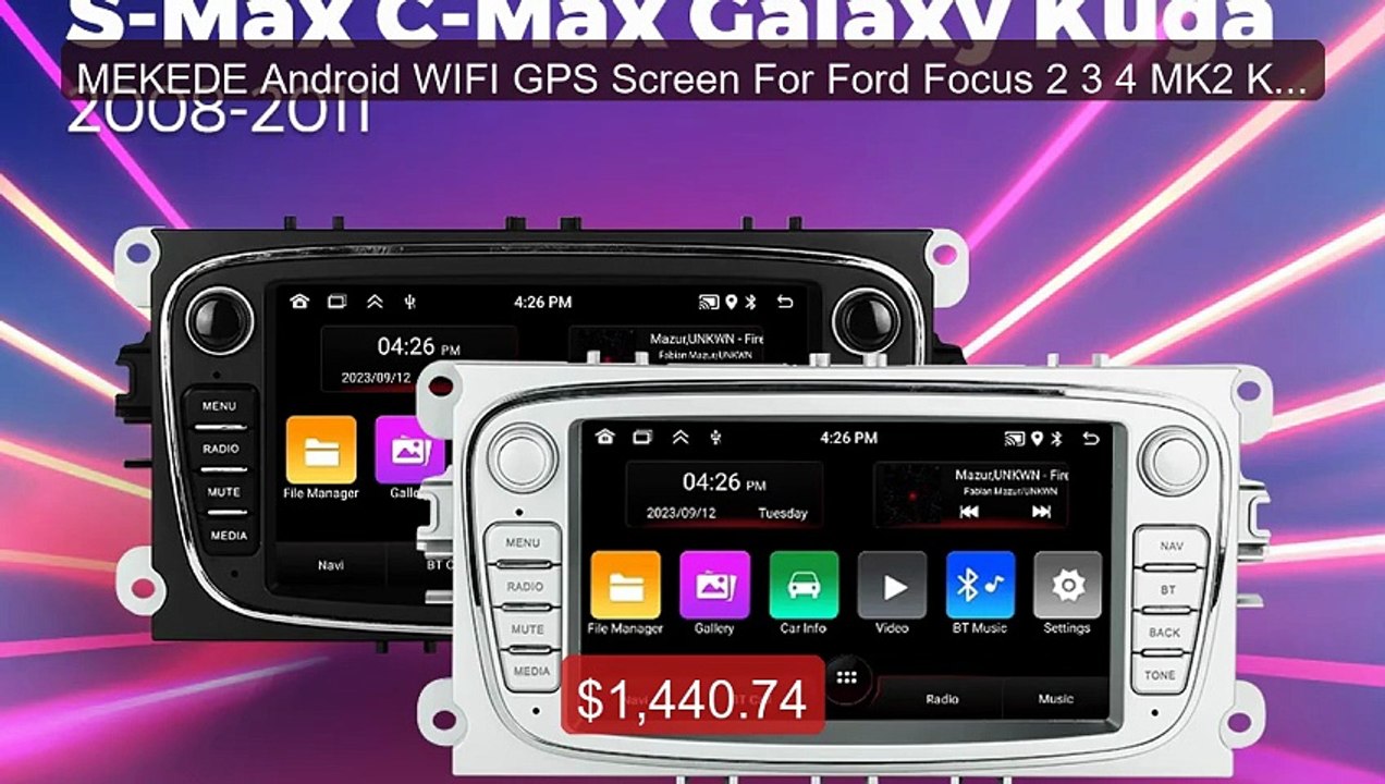 MEKEDE Android WIFI GPS Screen For Ford Focus 2 3 4 MK2 Kuga Monde... -- Best Deal 2026 | Shop Now!