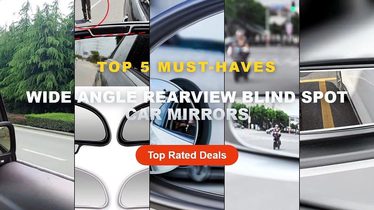 Don't Buy Wide Angle Rearview Blind Spot Car Mirrors Before Watching This! - 2Pcs 360 Degree Adjustable Blind Spot Mirro...