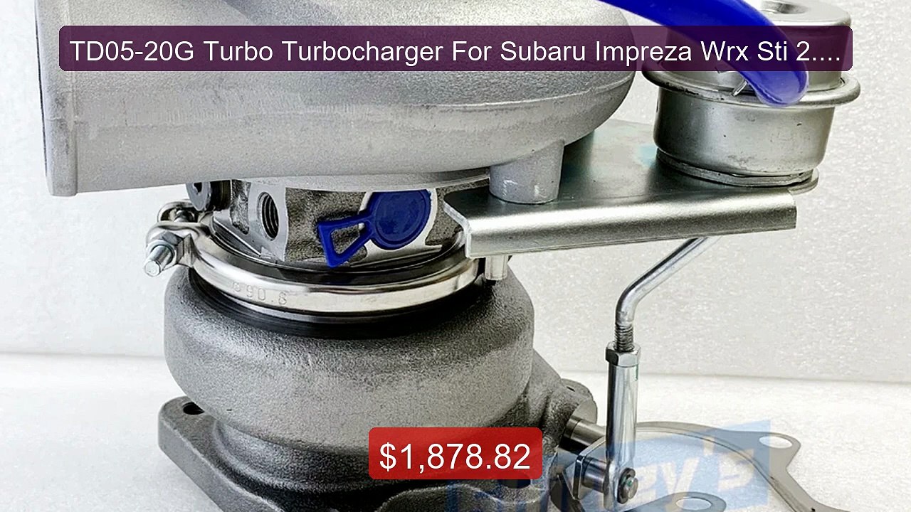 TD05-20G Turbo Turbocharger For Subaru Impreza Wrx Sti 2.5L Ej20 Ej... -- Top Rated 2026 | Buy Now!