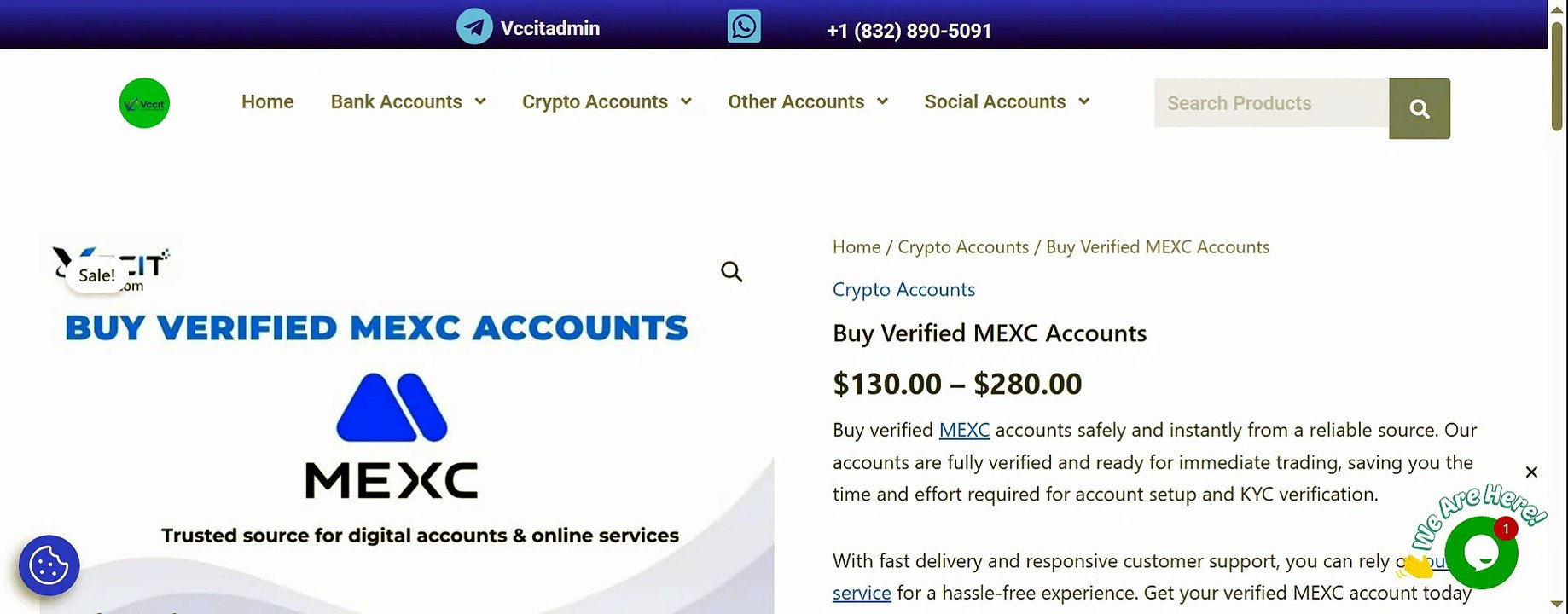 Buy Verified MEXC Accounts