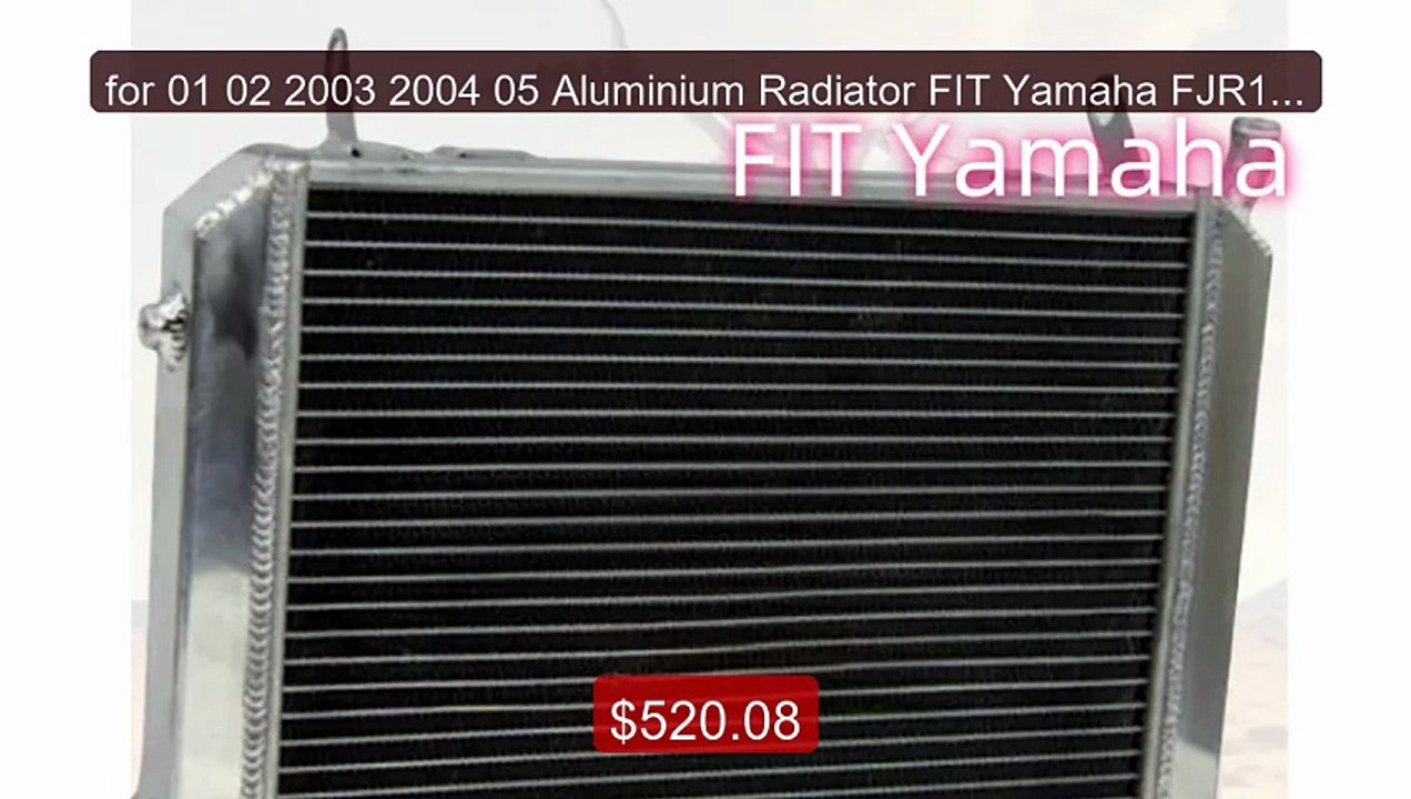 for 01 02 2003 2004 05 Aluminium Radiator FIT Yamaha FJR1300 R... -- Hot Deal 2026 | Limited Offer!